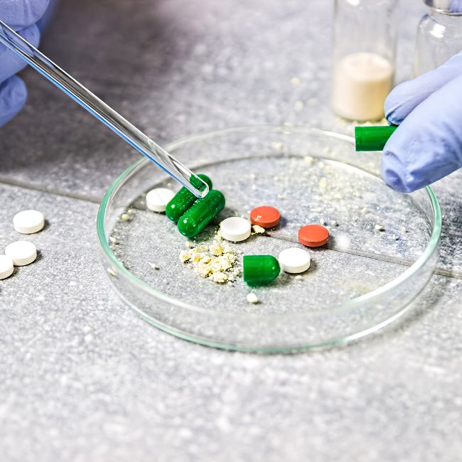 Drugs & Intermediates Testing